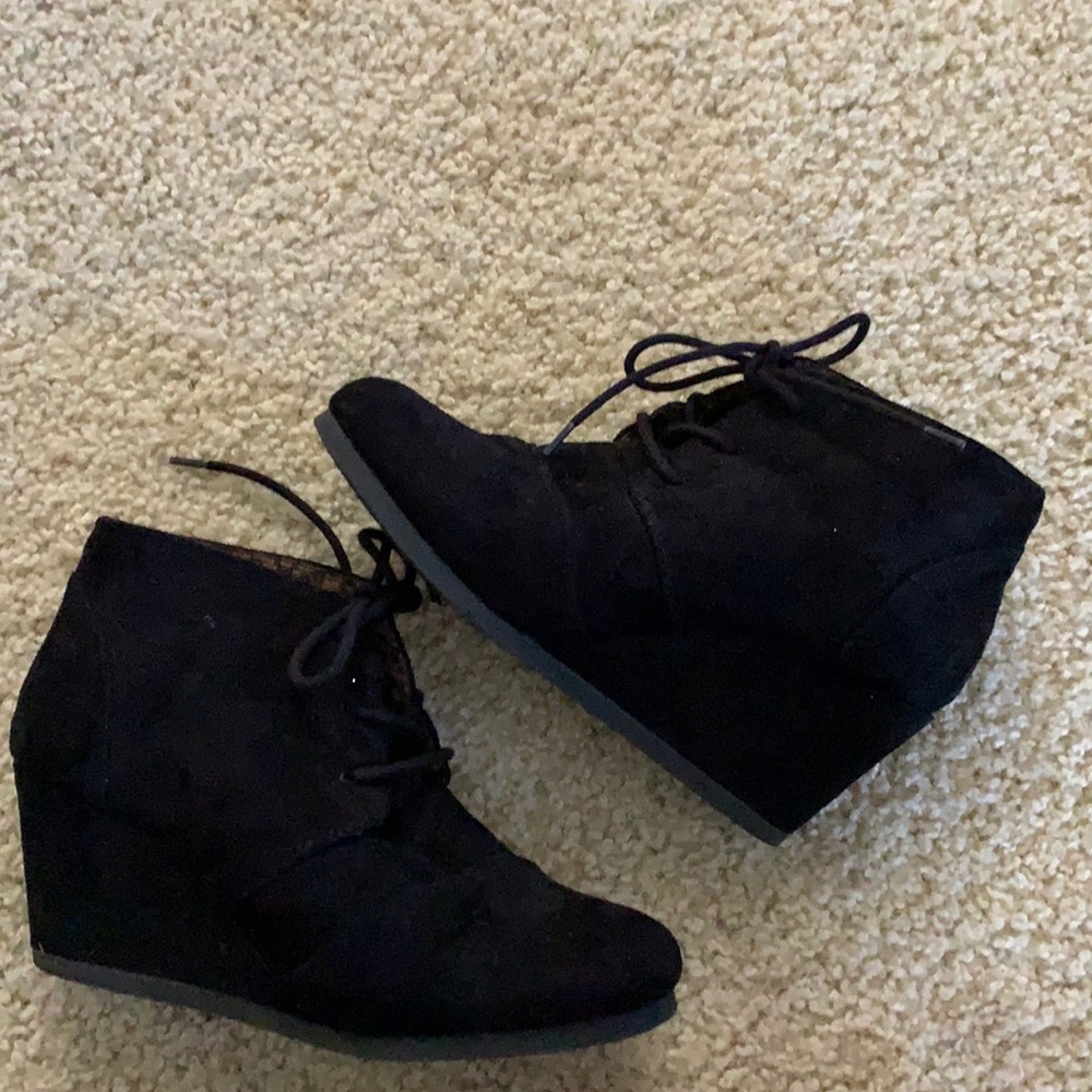 Black booties